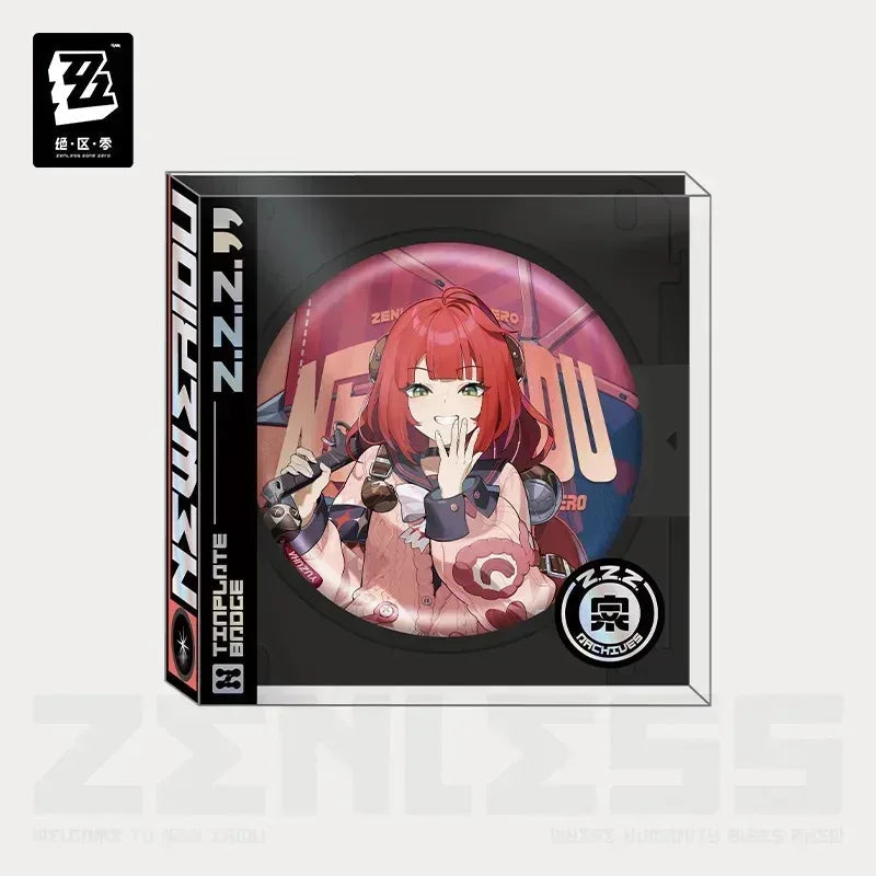 Zenless Zone Zero Artwork Series Tinplate Badge Spook Shack (ONLINE ORDER ONLY)