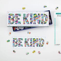 Be Kind 1000 Piece Panoramic Jigsaw Puzzle Galison (ONLINE ORDER ONLY)