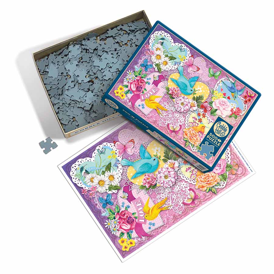 Be Mine 500 Piece Jigsaw Puzzle Cobble Hill (ONLINE ORDER ONLY)