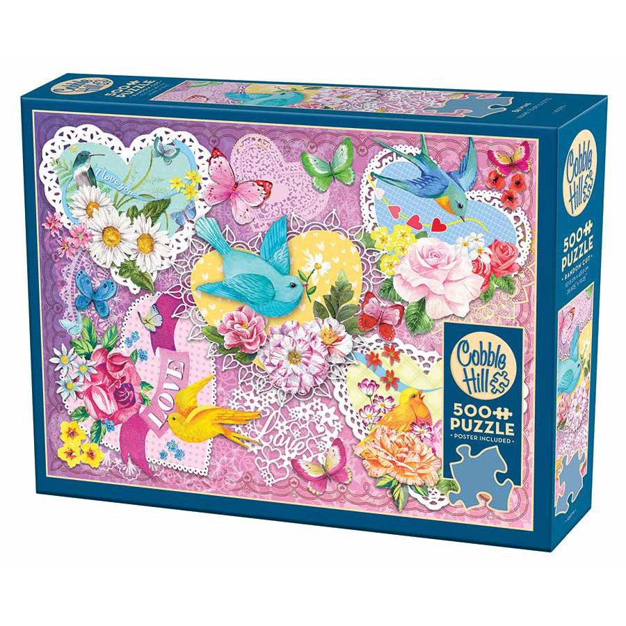Be Mine 500 Piece Jigsaw Puzzle Cobble Hill (ONLINE ORDER ONLY)