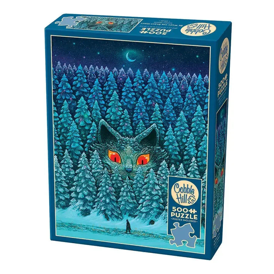 Be Wary the Silent Night 500 Piece Jigsaw Puzzle Cobble Hill (ONLINE ORDER ONLY)