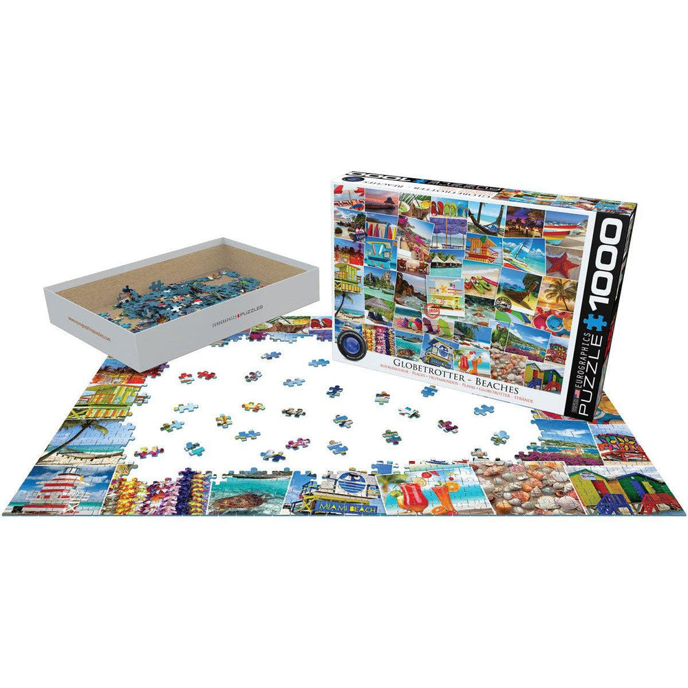 Beaches Globetrotter 1000 Piece Jigsaw Puzzle Eurographics (ONLINE ORDER ONLY)