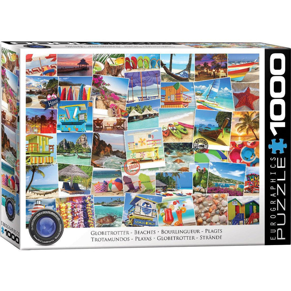 Beaches Globetrotter 1000 Piece Jigsaw Puzzle Eurographics (ONLINE ORDER ONLY)