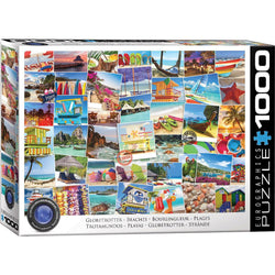 Beaches Globetrotter 1000 Piece Jigsaw Puzzle Eurographics (ONLINE ORDER ONLY)