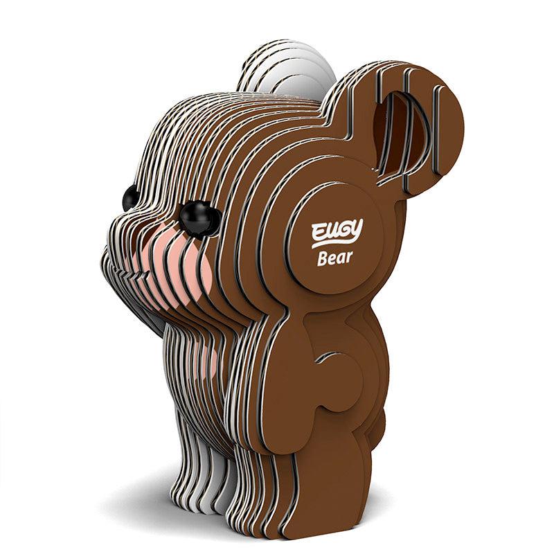 Bear 3D Cardboard Model Kit Eugy (ONLINE ORDER ONLY)
