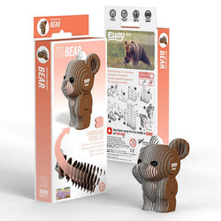 Bear 3D Cardboard Model Kit Eugy (ONLINE ORDER ONLY)