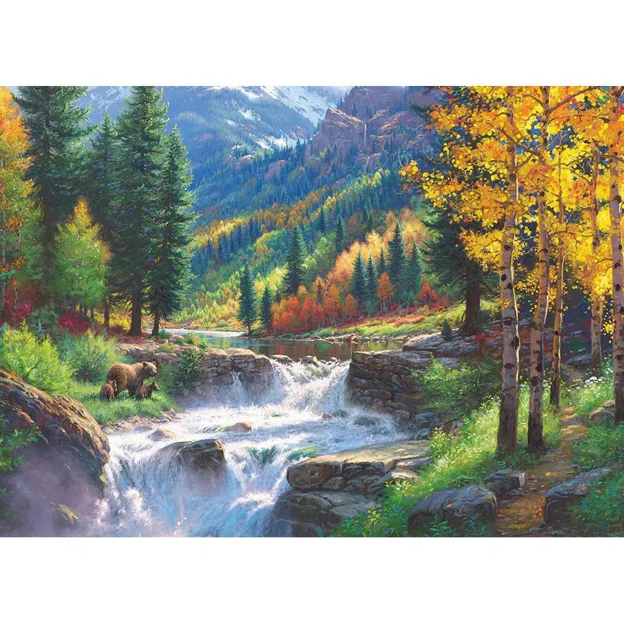 Bear Falls 500 Piece Jigsaw Puzzle Cobble Hill (ONLINE ORDER ONLY)
