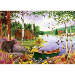 Bear Lake 35 Piece Tray Jigsaw Puzzle Cobble Hill (ONLINE ORDER ONLY)