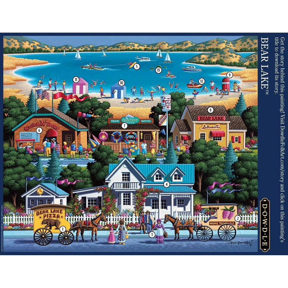 Bear Lake 500 Piece Jigsaw Puzzle Dowdle (ONLINE ORDER ONLY)