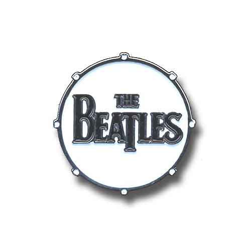 Beatles White Drum Enamel Pin (Online Order Only)