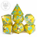 Beekeeper (Handmade) - 7 Dice Set (ONLINE ORDER ONLY)