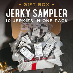 Gift Box:The Jerky Sampler - You Deserve It All! (ONLINE ORDER ONLY)
