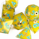Beekeeper (Handmade) - 7 Dice Set (ONLINE ORDER ONLY)