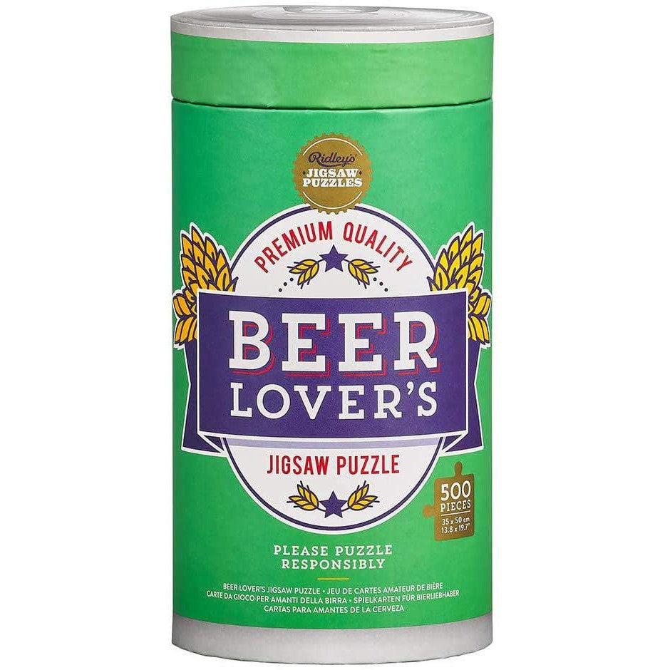Beer Lover's 500 Piece Jigsaw Puzzle Ridley (ONLINE ORDER ONLY)