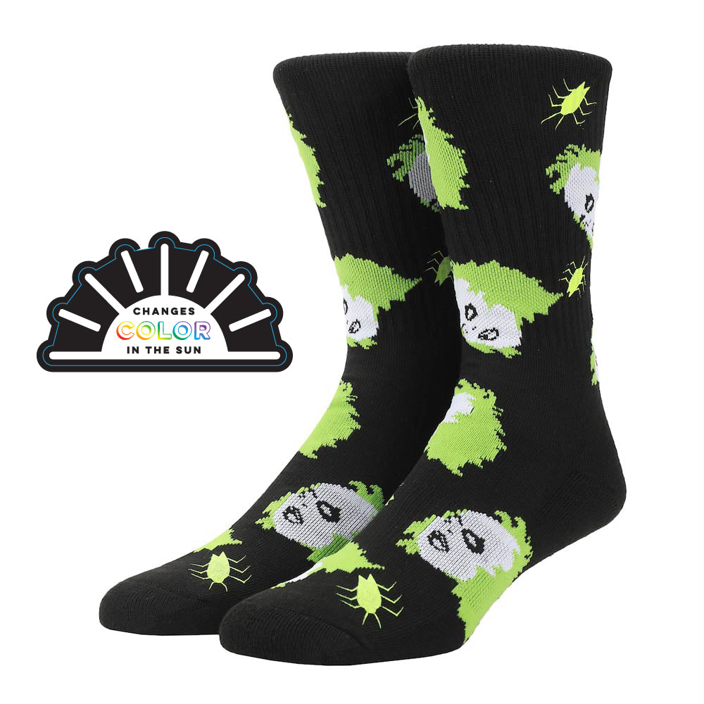 Beetlejuice Color-Changing Crew Socks (Online Order Only)