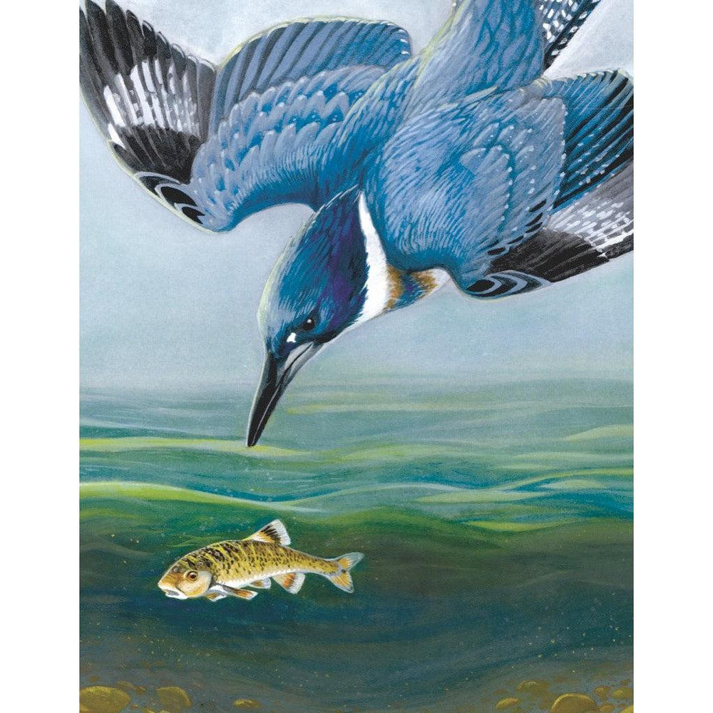 Belted Kingfisher 100 Piece Mini Jigsaw Puzzle NYPC (ONLINE ORDER ONLY)