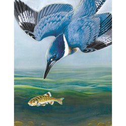 Belted Kingfisher 100 Piece Mini Jigsaw Puzzle NYPC (ONLINE ORDER ONLY)