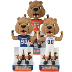 Benny the Bear Morgan State Bears Mascot Bobbleheads (ONLINE ORDER ONLY)