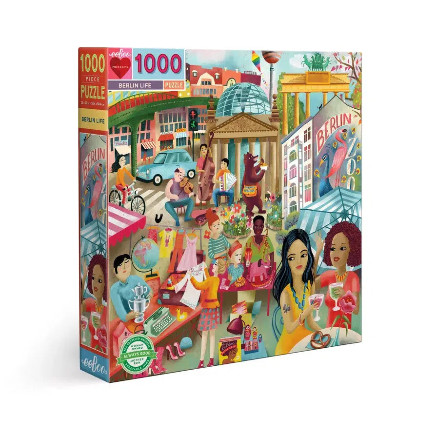 Berlin 1000 Piece Jigsaw Puzzle eeBoo (ONLINE ORDER ONLY)