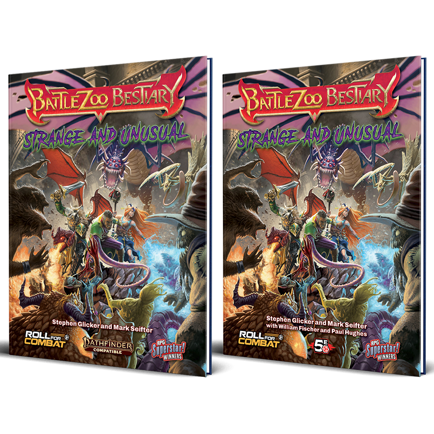 Battlezoo Bestiary: Strange & Unusual Hardcover & PDF (Online Order Only)