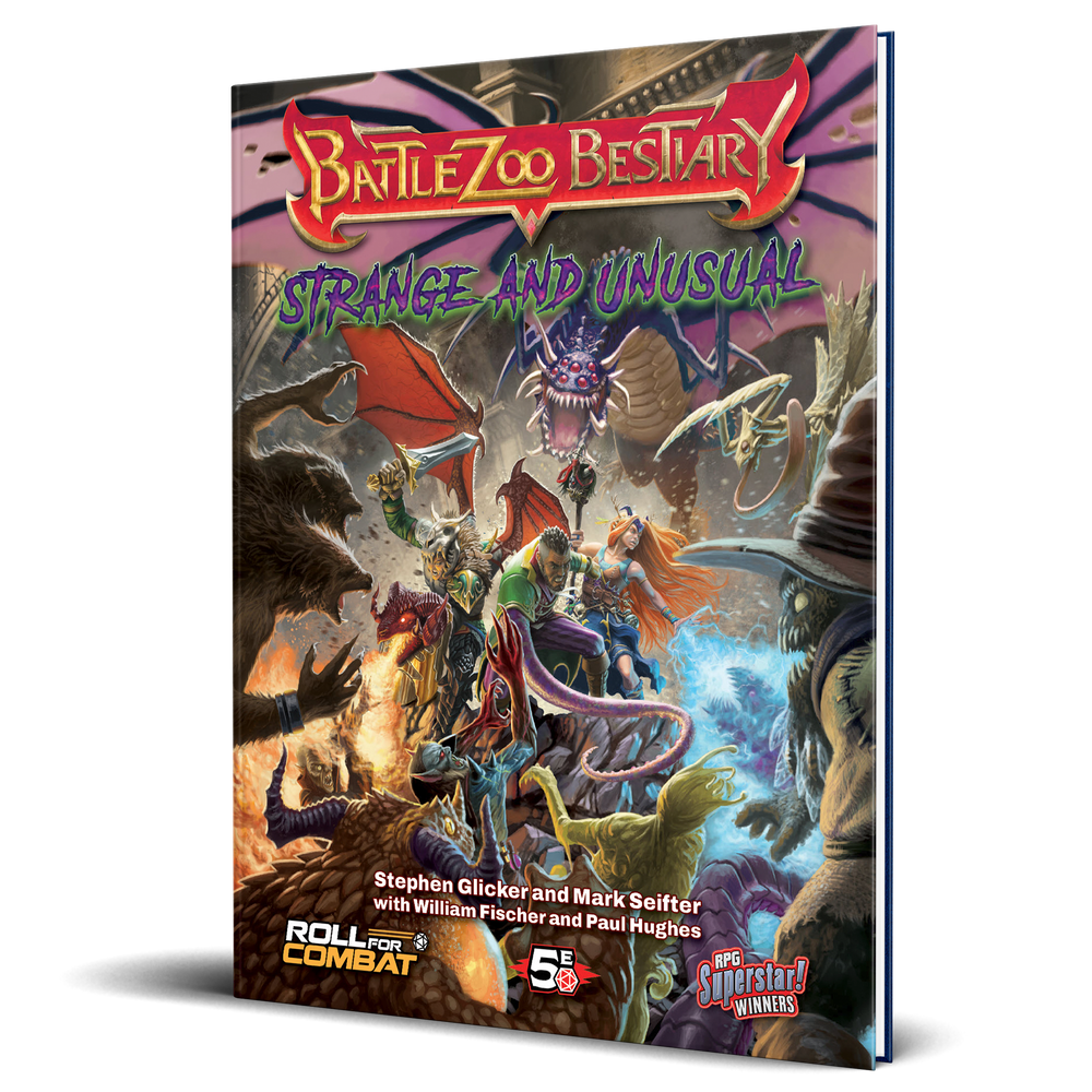 Battlezoo Bestiary: Strange & Unusual Hardcover & PDF (Online Order Only)
