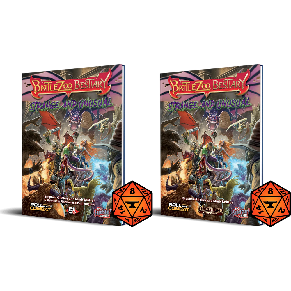 Battlezoo Bestiary: Strange & Unusual Hardcover & PDF (Online Order Only)