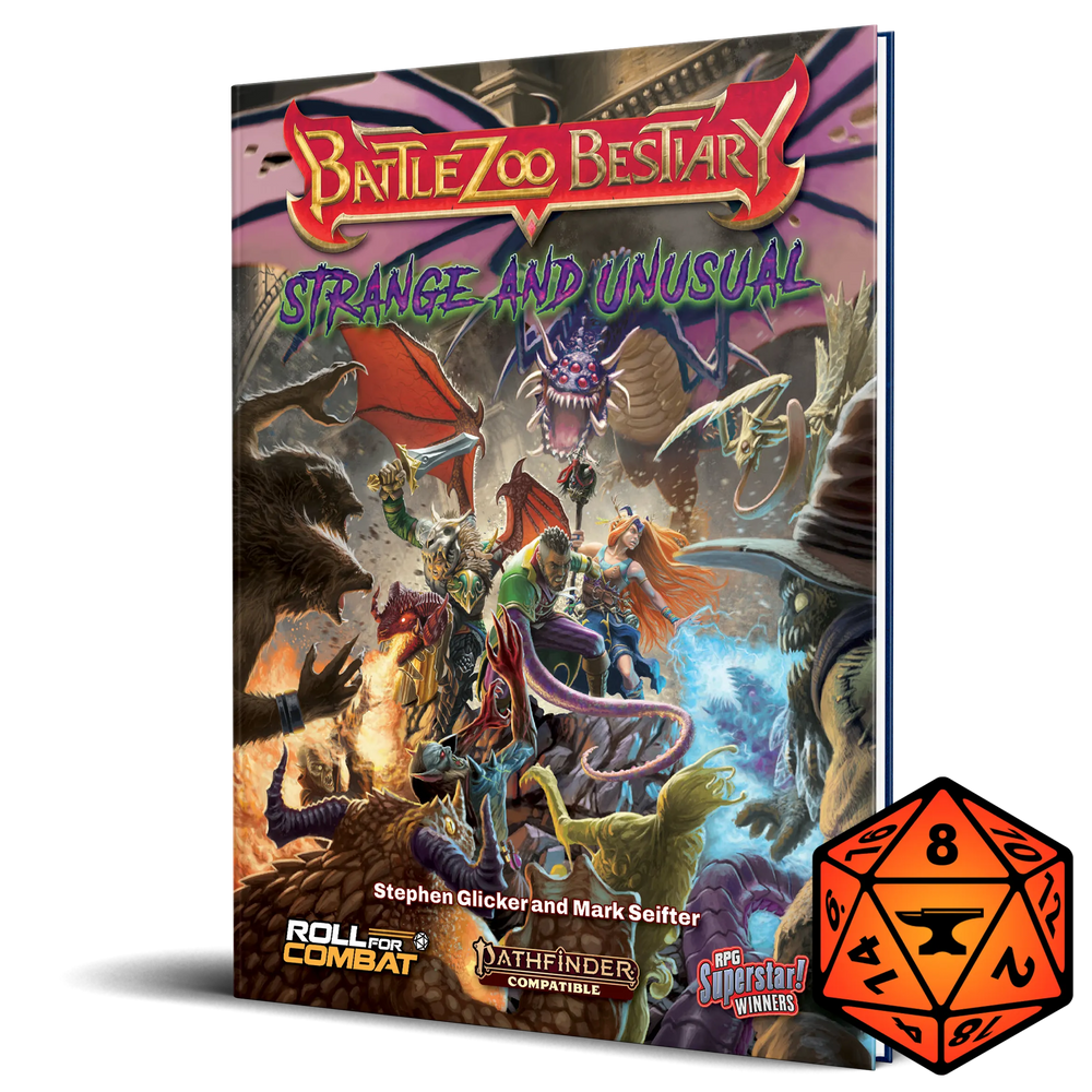 Battlezoo Bestiary: Strange & Unusual Hardcover & PDF (Online Order Only)