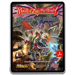 Battlezoo Bestiary: Strange & Unusual Hardcover & PDF (Online Order Only)