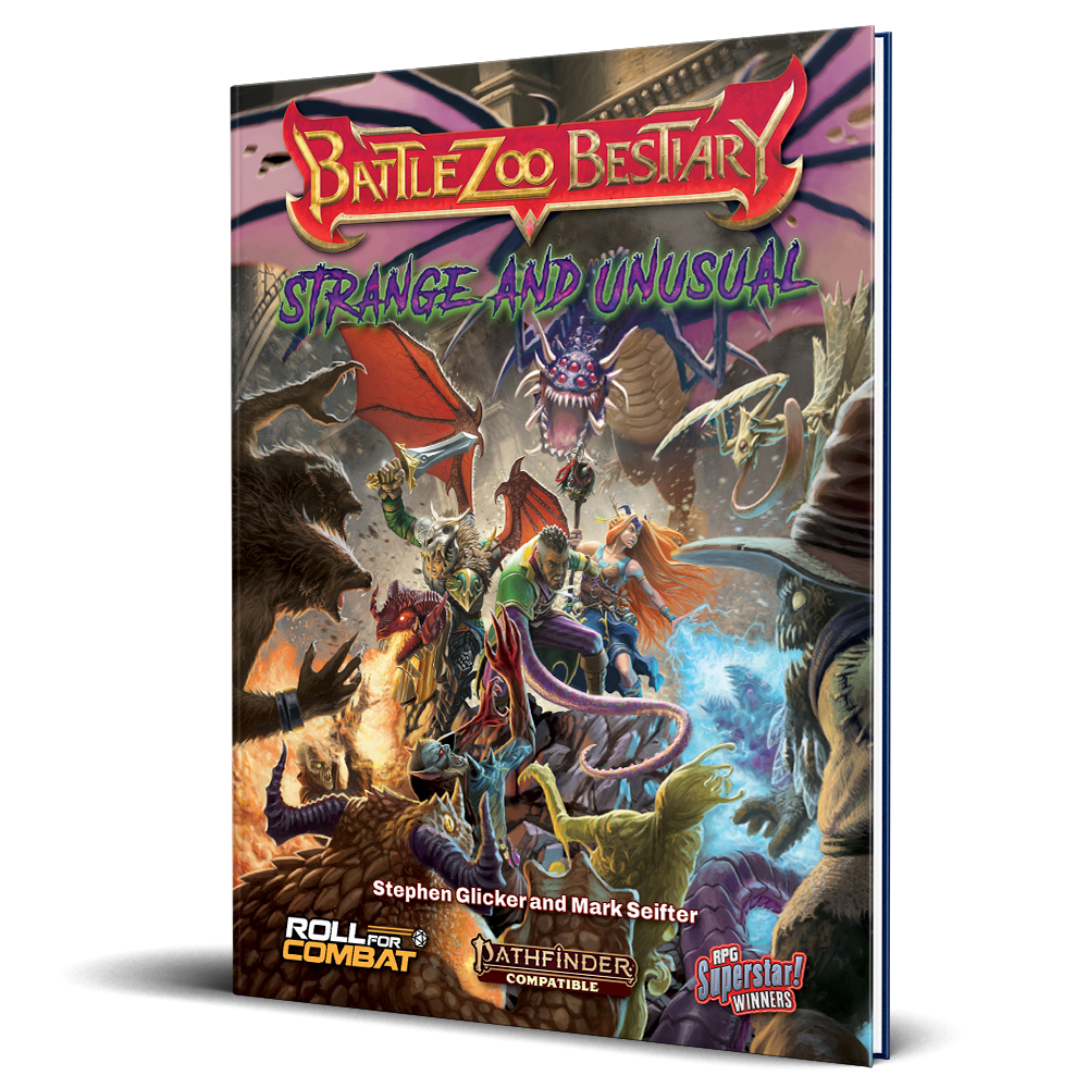 Battlezoo Bestiary: Strange & Unusual Hardcover & PDF (Online Order Only)