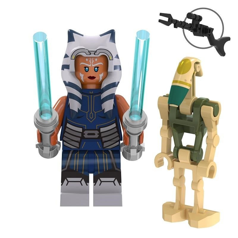 Ahsoka Tano & Battle Droid Lego Star Wars Minifigures (ONLINE ORDER ONLY)