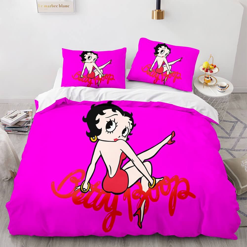 Betty Boop Bedding Set Duvet Cover Bed Sets (Online Order Only)