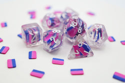 Foam Brain Games Pride Flag RPG Dice Set (ONLINE ORDER ONLY)