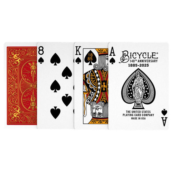 Bicycle 140th Anniversary Playing Cards (ONLINE ORDER ONLY)