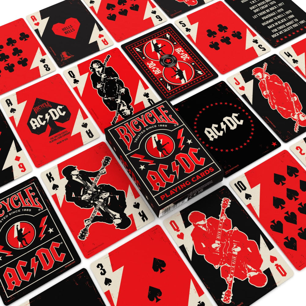 Bicycle AC/DC Playing Cards (ONLINE ORDER ONLY)