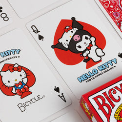 Bicycle Hello Kitty 50th Anniversary Playing Cards (ONLINE ORDER ONLY)