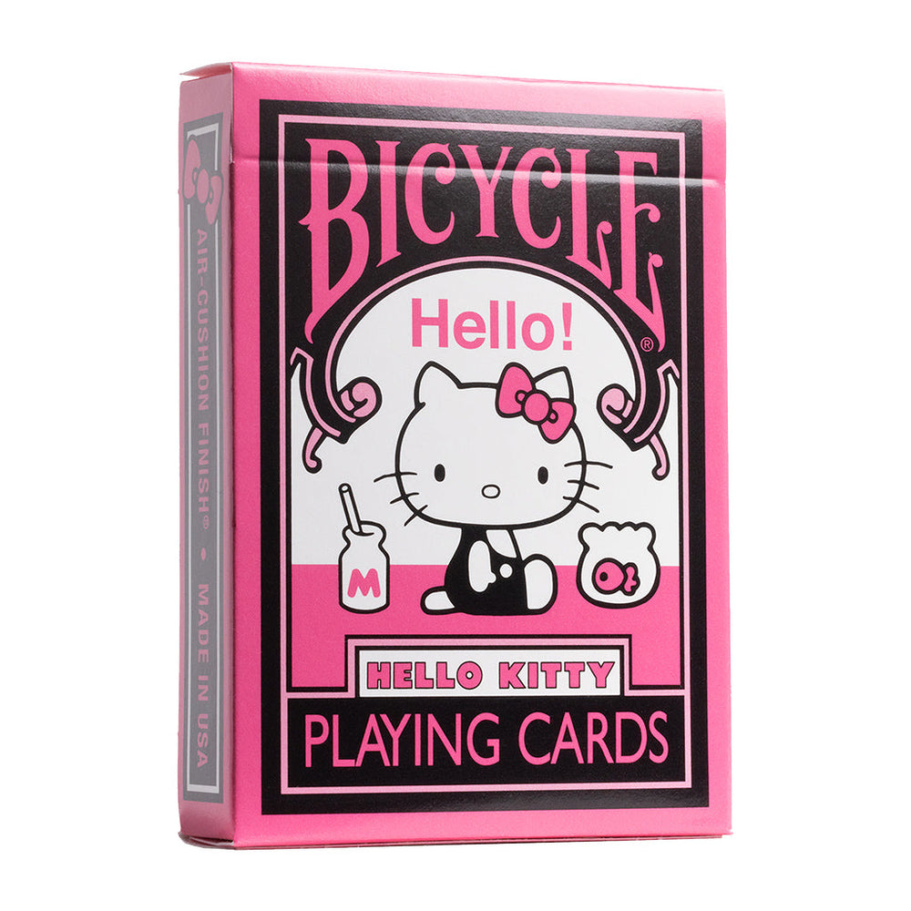 Bicycle Hello Kitty Black & Pink Playing Cards (ONLINE ORDER ONLY)