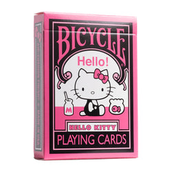 Bicycle Hello Kitty Black & Pink Playing Cards (ONLINE ORDER ONLY)
