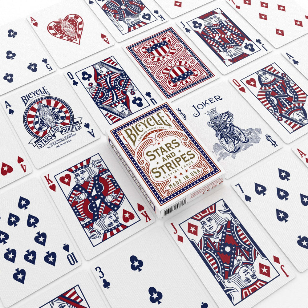 Bicycle Stars and Stripes Playing Cards (ONLINE ORDER ONLY)