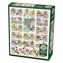 Bicycles 1000 Piece Jigsaw Puzzle Cobble Hill (ONLINE ORDER ONLY)