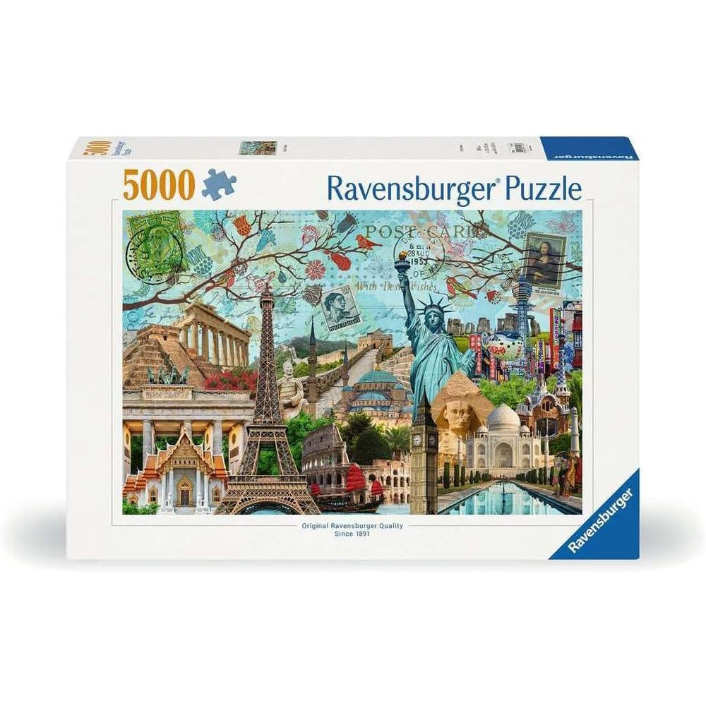 Big City Collage 5000 Piece Jigsaw Puzzle Ravensburger (ONLINE ORDER ONLY)