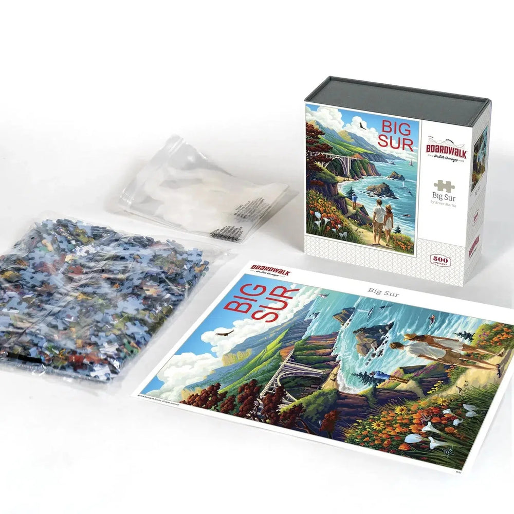 Big Sur 500 Piece Jigsaw Puzzle Boardwalk (ONLINE ORDER ONLY)
