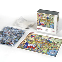 Big Texas 1000 Piece Jigsaw Puzzle Boardwalk (ONLINE ORDER ONLY)