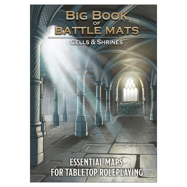 Big Book of Battle Mats: Cells & Shrines (ONLINE ORDER ONLY)