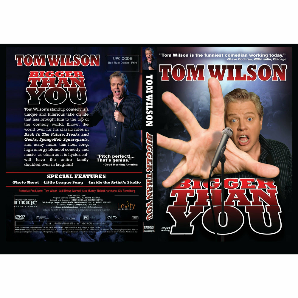 Tom Wilson: Bigger Than You (DVD) (ONLINE ORDER ONLY)