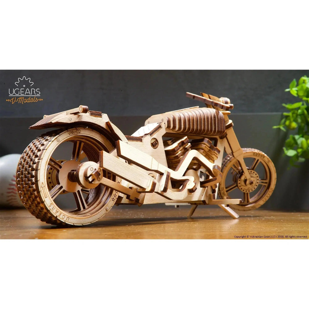 Bike VM-02 3D Wood Model Kit UGEARS (ONLINE ORDER ONLY)