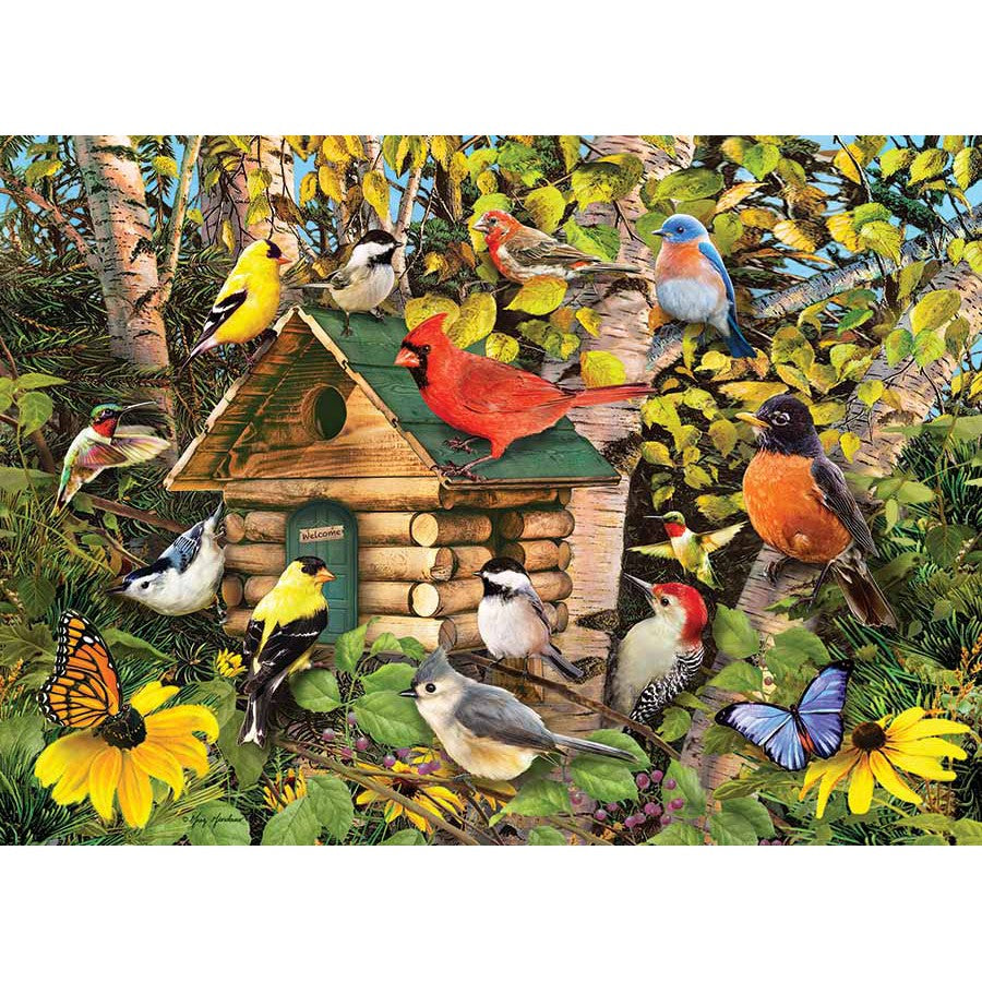 Bird Cabin 1000 Piece Jigsaw Puzzle Cobble Hill (ONLINE ORDER ONLY)