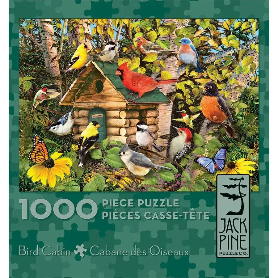 Bird Cabin 1000 Piece Jigsaw Puzzle Jack Pine (ONLINE ORDER ONLY)
