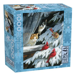 Bird Watchers 1000 Piece Jigsaw Puzzle Jack Pine (ONLINE ORDER ONLY)