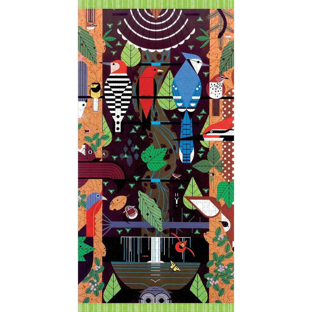 Birducopia 1000 Piece Jigsaw Puzzle Pomegranate