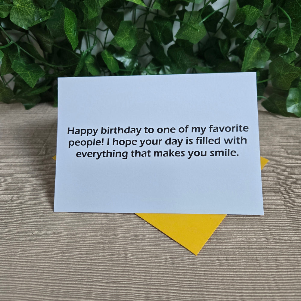 Birthday Cake and Balloons Card (ONLINE ORDER ONLY)